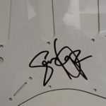 pick guard signed by Lenny Kay